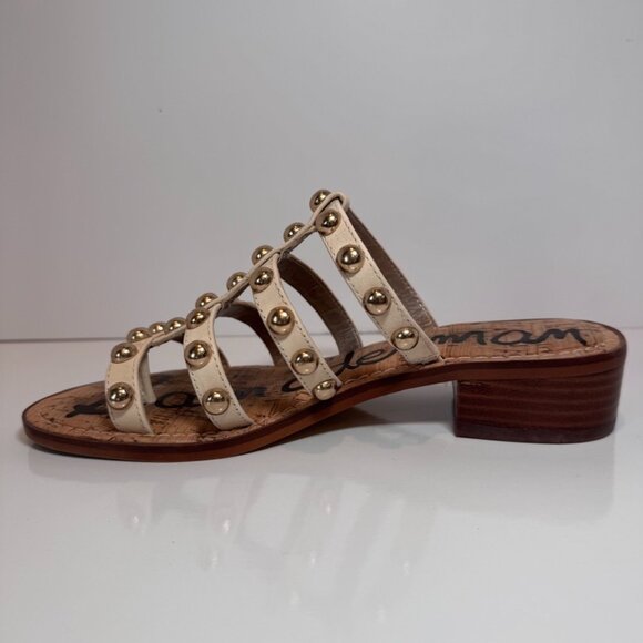 Sam Edelman Size 6 Juniper Mule sandals, thong, studded - Picture 8 of 12